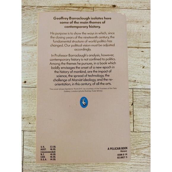 An Introduction to Contemporary History by Geoffrey Barraclough 1968 Paperback - Picture 4 of 11